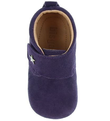 Chaussures en cuir à semelle souple Bisgaard - Bébé Star - Viole