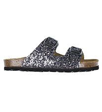 Sofie Schnoor Sandals - Antique Silver Glitter Sofie Schnoor Sandals - Antique Silver Glitter
