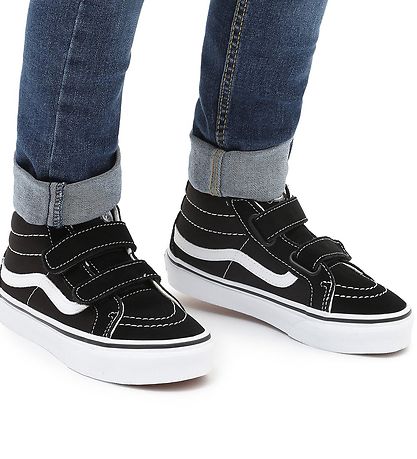 Vans Shoes - Sk8-Mid Reissu - Black/True White