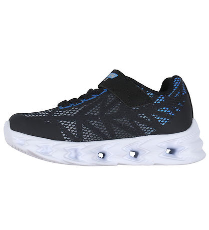 Skechers Shoe w. Light - Vortex 2.0 - Black/Blue