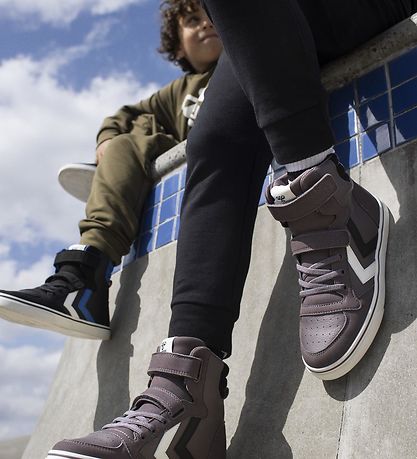 Hummel boots - Slimmer Stadil High Jr - Sparrow