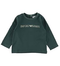 Emporio Armani Blouse - Green Gables w. Print
