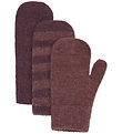 Minymo Mittens - Wool - 3-Pack - Huckleberry