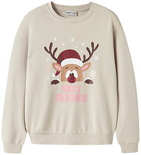 Name It Sweatshirt - NkfVertrud - Peyote/Reindeer