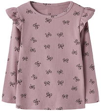 Name It Blouse - Rib - NmfRulies - Mauve Shadows