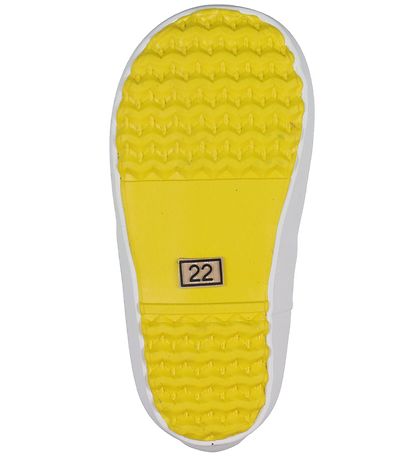 Aigle Rubber Boots - Baby Flac - Light Blue w. Kites Aigle Rubber Boots - Baby Flac - Light Blue w. Kites