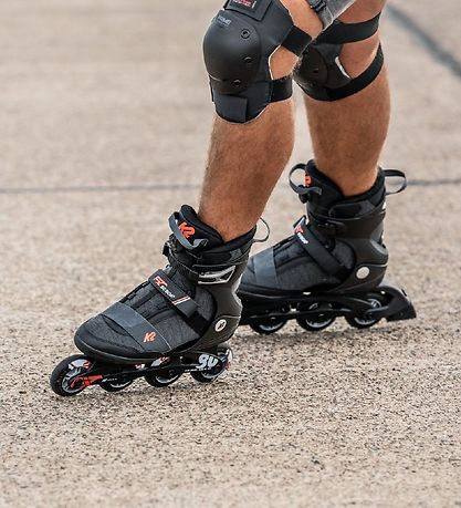 Patins à Roulettes K2 - F.I.T 80 Boa - Gris - En ligne Patins à Roulettes K2 - F.I.T 80 Boa - Gris - En ligne