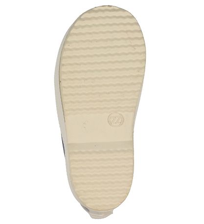 Pom Pom Rubber Boots - Navy