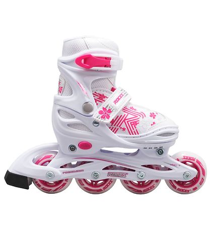 Roces Rullskridskor - Jokey 3.0 Girl - Vit/Rosa - Inline