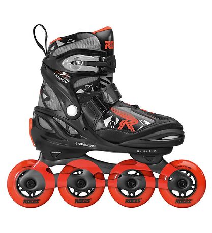 Roces Rollschuhe - Moody Boy TIF - Schwarz/Rot - Inline