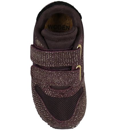 Woden Shoes - Sandra Pearl Nylon - Fudge w. Glitter