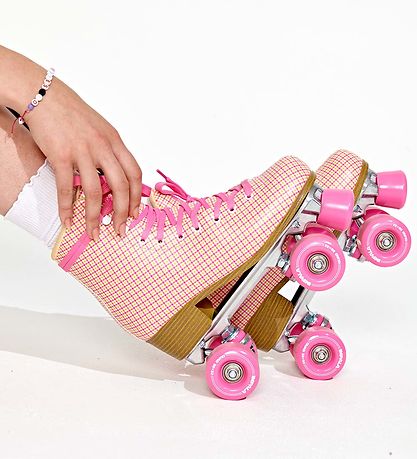 Impala Rollerskates - Quad Skate - Pink Tartan