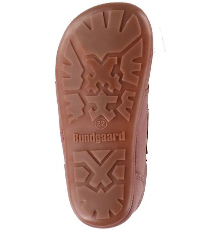 Bundgaard Leder-Krabbelschuhe - Tannu - Dark Rose