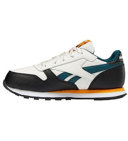 Reebok Schuhe - Leather - Chalk/Core Black/Semi Solar Gold