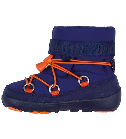 Affenzahn Winter Boots - Elephant - Tex - Blue/Orange Affenzahn Winter Boots - Elephant - Tex - Blue/Orange
