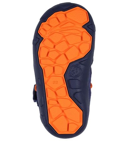 Affenzahn Winter Boots - Elephant - Tex - Blue/Orange Affenzahn Winter Boots - Elephant - Tex - Blue/Orange