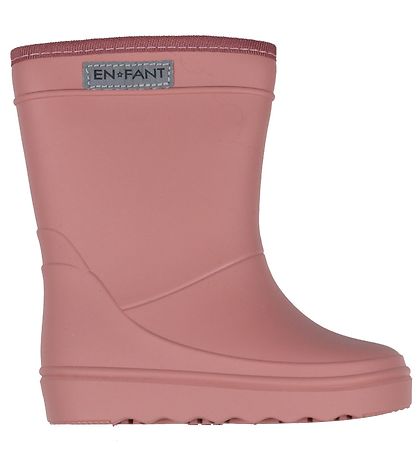 En Fant Rubber Boots - Solid - Old Rose En Fant Rubber Boots - Solid - Old Rose