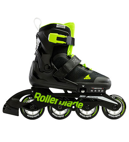 Patins à Roulettes Rollerblade - Microblade - Noir/Vert - En lig
