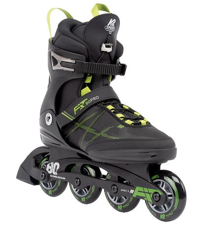 K2 Rollschuhe - F.I.T. 80 Pro - Schwarz/Grün - Inlineskates