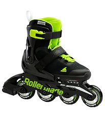 Rollerblade Rullaluistimet - Microblade - Musta/Vihreä - Rivi Rollerblade Rullaluistimet - Microblade - Musta/Vihreä - Rivi