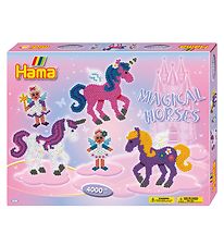 Hama Midi Beads - 4000 pcs. - Magical Horses Hama Midi Beads - 4000 pcs. - Magical Horses