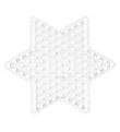 Hama Midi Pegboard - Small Star - Transparent Hama Midi Pegboard - Small Star - Transparent