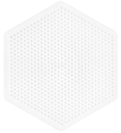 Hama Midi - Bügelperlensteckplatten - 2er-Pack - Herz & Sechseck Hama Midi - Bügelperlensteckplatten - 2er-Pack - Herz & Sechseck