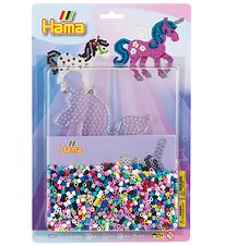 Hama Midi Beads - 1100 pcs. - Unicorns Hama Midi Beads - 1100 pcs. - Unicorns