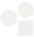 Hama Midi Kralen Mal - 3-pack - Cirkel, Vierkant & Zeshoek Hama Midi Kralen Mal - 3-pack - Cirkel, Vierkant & Zeshoek