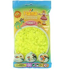 Perles Hama Midi - 1000 pces - 34 Jaune Fluo Perles Hama Midi - 1000 pces - 34 Jaune Fluo