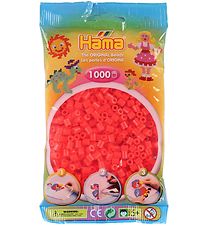Perles Hama Midi - 1000 pces - 35 Rouge Fluo Perles Hama Midi - 1000 pces - 35 Rouge Fluo