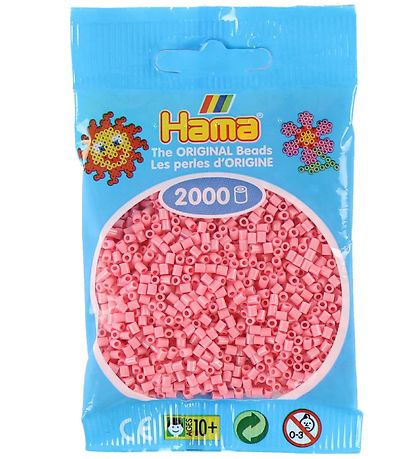 Perles Hama Mini - 2000 pces - 06 Rose Clair Perles Hama Mini - 2000 pces - 06 Rose Clair