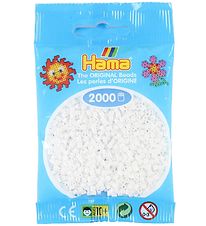 Perles Hama Mini - 2000 pces - 01 Blanc Perles Hama Mini - 2000 pces - 01 Blanc