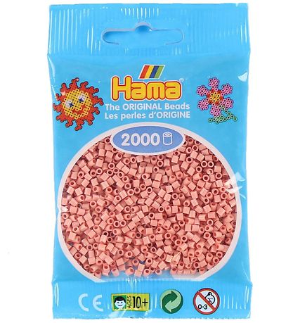 Hama Mini Perlur - 2000 Stk. - 26 Motta Bleikt Hama Mini Perlur - 2000 Stk. - 26 Motta Bleikt