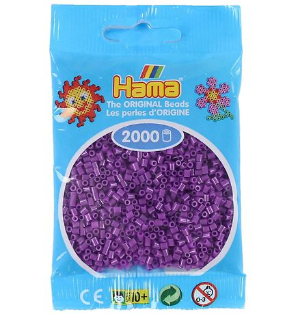 Perles Hama Mini - 2000 pces - 07 Violet Perles Hama Mini - 2000 pces - 07 Violet