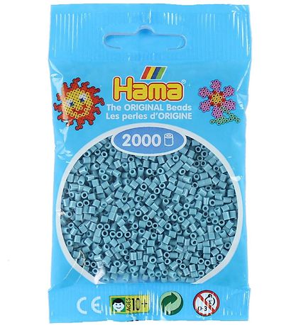 Hama Mini Beads - 2000 pcs - Petrol Blue Hama Mini Beads - 2000 pcs - Petrol Blue