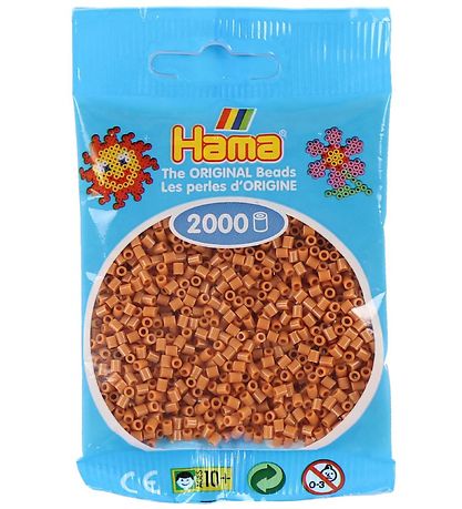 Hama Mini Beads - 2000 pcs - Light Brown Hama Mini Beads - 2000 pcs - Light Brown