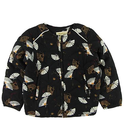 Soft Gallery Jacket - Sabine - Black w. Print Soft Gallery Jacket - Sabine - Black w. Print