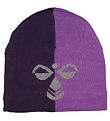 Hummel Hat - HMLStark - Wool/Polyester - Purple Striped Hummel Hat - HMLStark - Wool/Polyester - Purple Striped