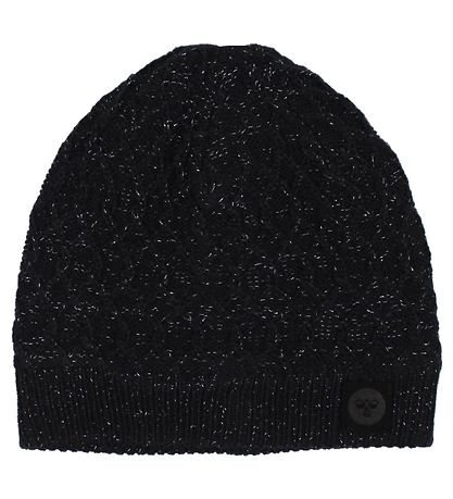 Hummel Hat - HMLSansa - Wool/Polyester - Navy w. Glitter Hummel Hat - HMLSansa - Wool/Polyester - Navy w. Glitter