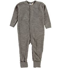 Joha Night Suit - Wool - Brown Melange Joha Night Suit - Wool - Brown Melange