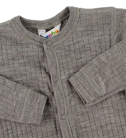 Joha Night Suit - Wool - Brown Melange