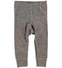 Joha Leggings - Wool - Brown Melange Joha Leggings - Wool - Brown Melange