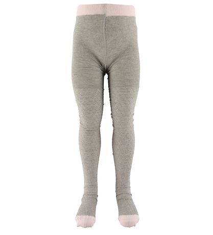 Minymo Strumpfhosen - 2er-Pack - Grau/Rosa Minymo Strumpfhosen - 2er-Pack - Grau/Rosa