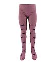 Minymo Tights - Vintage Rose w. Stars Minymo Tights - Vintage Rose w. Stars