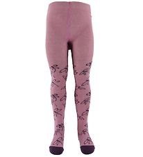 Collants Minymo - Vieux. Rose av. Imprimé Collants Minymo - Vieux. Rose av. Imprimé