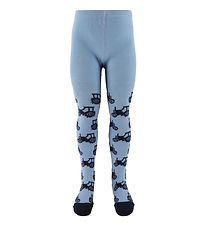 Collants Minymo - Bleu av. Tracteurs Collants Minymo - Bleu av. Tracteurs