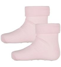 Minymo Socken - 2er-Pack - Anti-Rutsch - Pink Minymo Socken - 2er-Pack - Anti-Rutsch - Pink