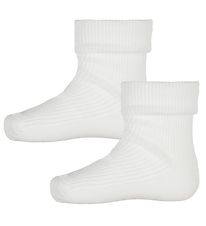 Minymo Socken - 2er-Pack - Weiß Minymo Socken - 2er-Pack - Weiß