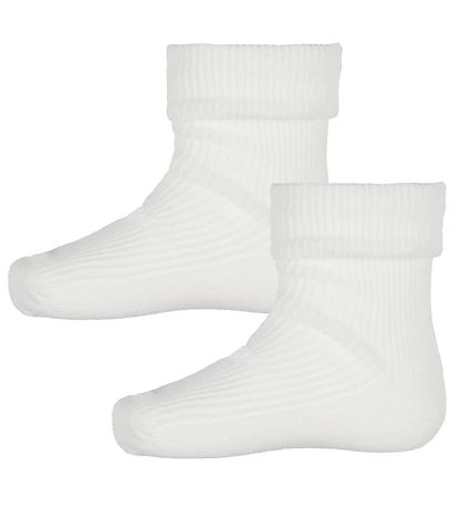 Minymo Socks - 2-Pack - White Minymo Socks - 2-Pack - White